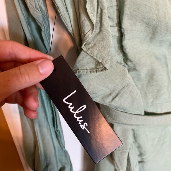 Lulu’s Ruffle One Shoulder Dress - Picture 4 of 5